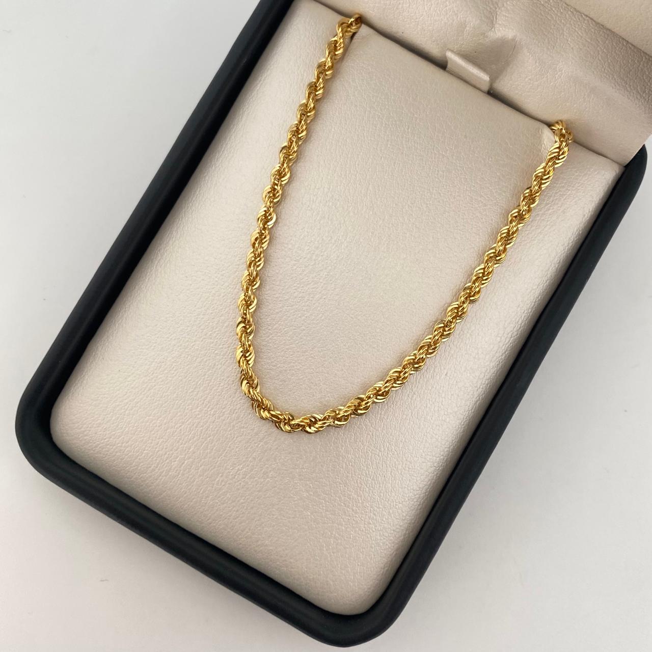 Pulso It lazo Oro amarillo 18k +1 / 2,9 Gr / 3,15 mm / 19 Cm